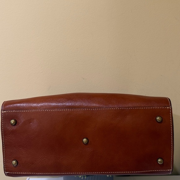 Patricia Nash Total Rich Brown Leather Shoulder Bag Women’s purse Handbag - Picture 14 of 16